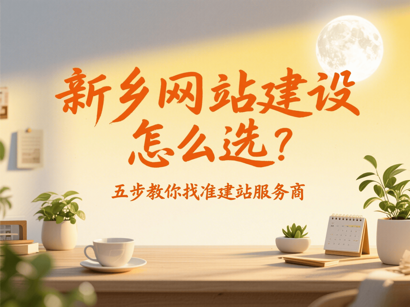 新鄉(xiāng)網(wǎng)站建設(shè)怎么選？五步教你找準(zhǔn)建站服務(wù)商