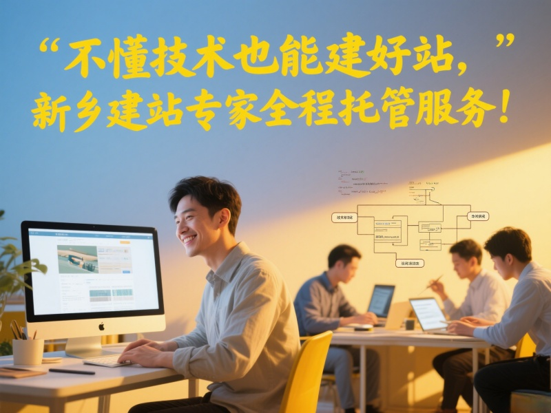 不懂技術(shù)也能建好站，新鄉(xiāng)建站專家全程托管服務(wù)！