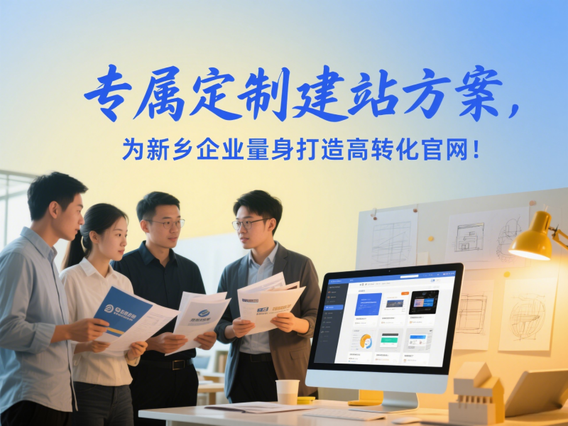 專屬定制建站方案，為新鄉(xiāng)企業(yè)量身打造高轉(zhuǎn)化官網(wǎng)！